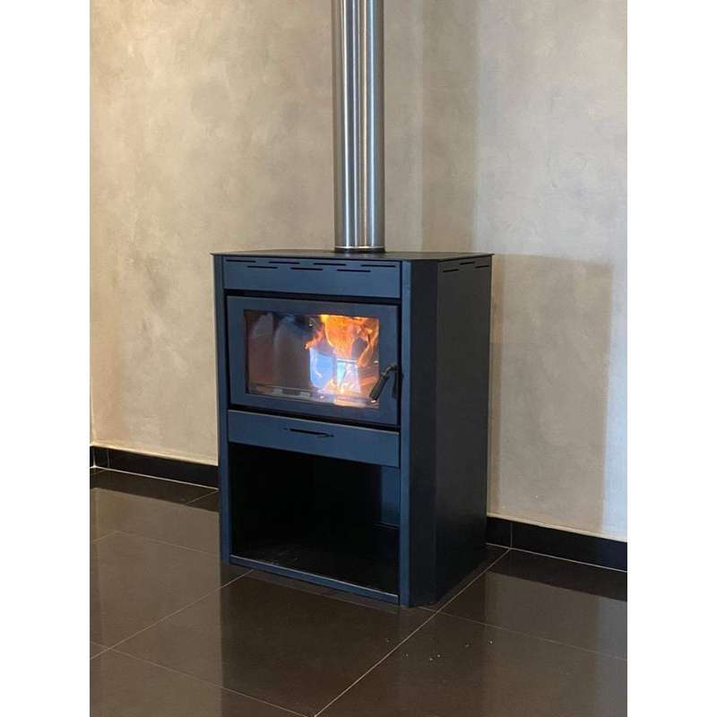 JetMaster Cube 760 Freestanding Fireplace