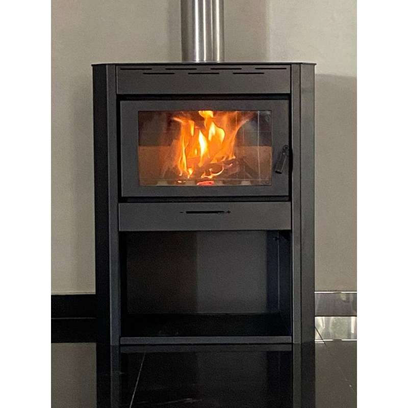 JetMaster Cube 760 Freestanding Fireplace