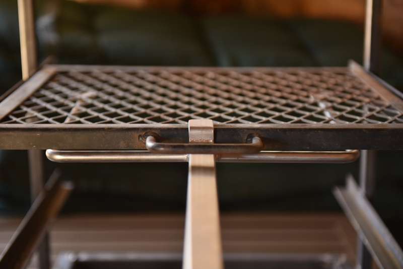 BraaiLift (Grid Handler) for Built-in Braais - Stainless Steel