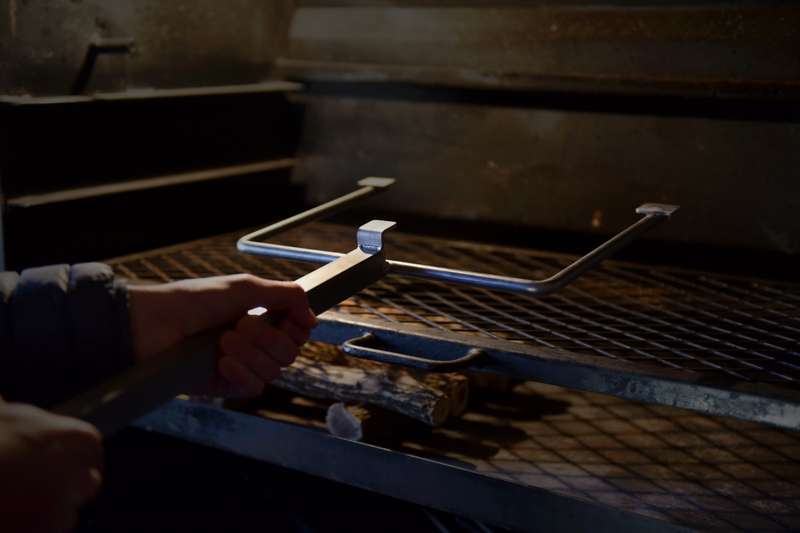 BraaiLift (Grid Handler) for Built-in Braais - Stainless Steel