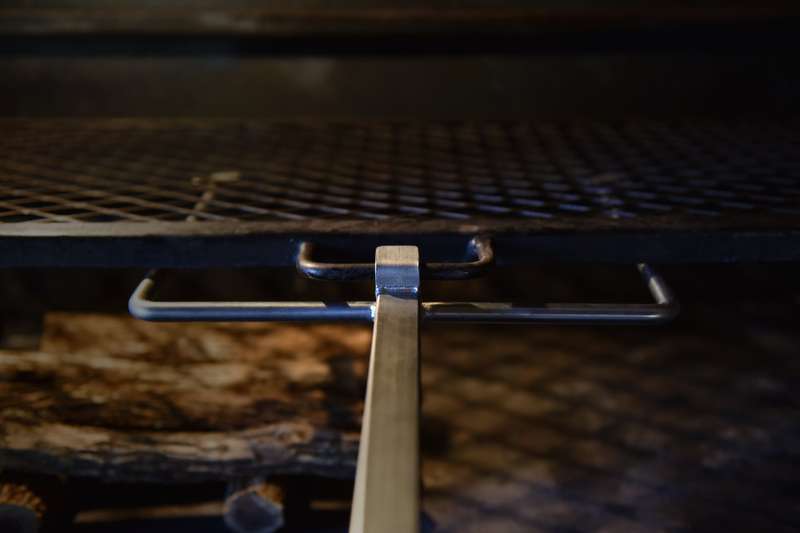 BraaiLift (Grid Handler) for Built-in Braais - Stainless Steel