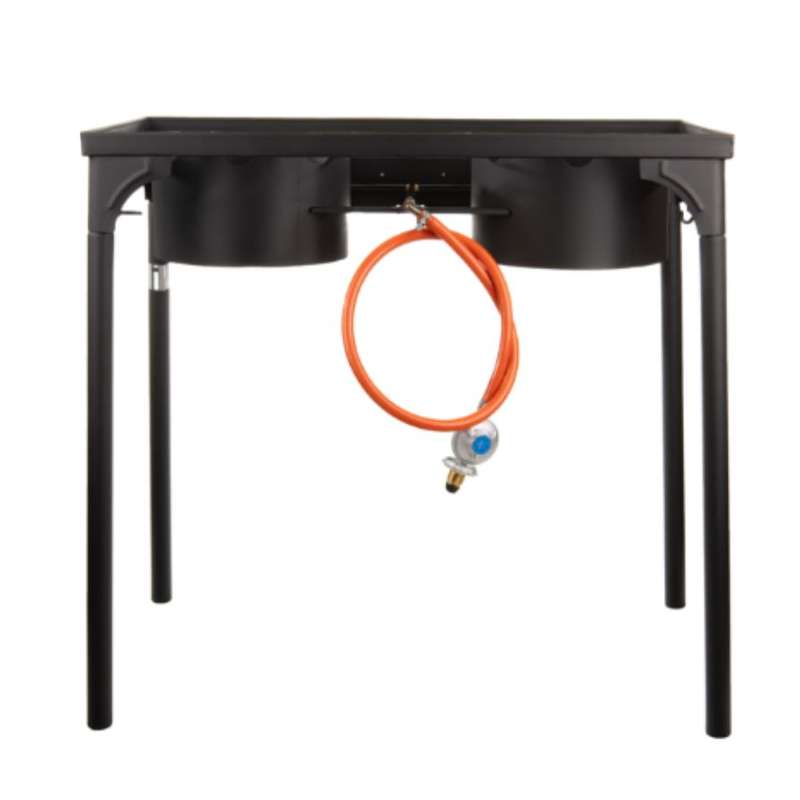 Double Burner Gas Cooker | 195-02-04-ZA