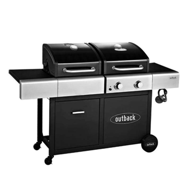 Outback Dual Fuel 2 Gas/Charcoal Barbecue | OUT370968