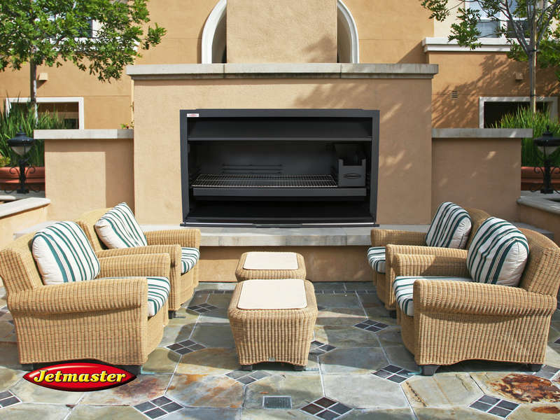 JETMASTER ENTERTAINER  1200- BUILT IN BRAAI