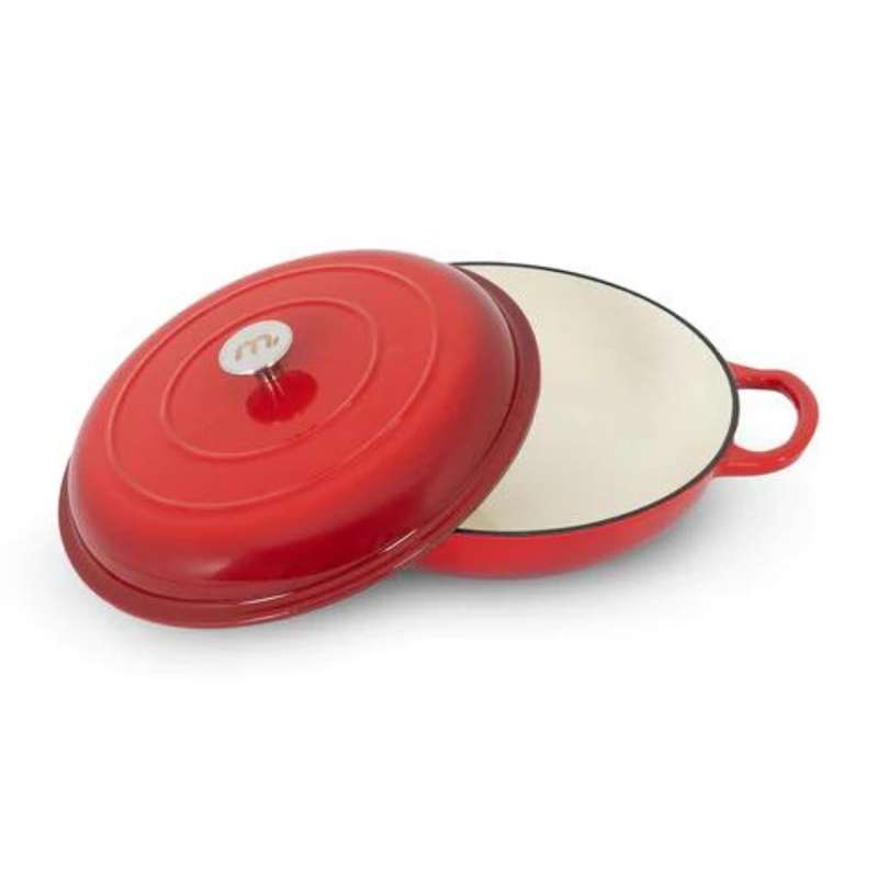 Megamaster Enamel Series Braai Pan with Lid | POT0017