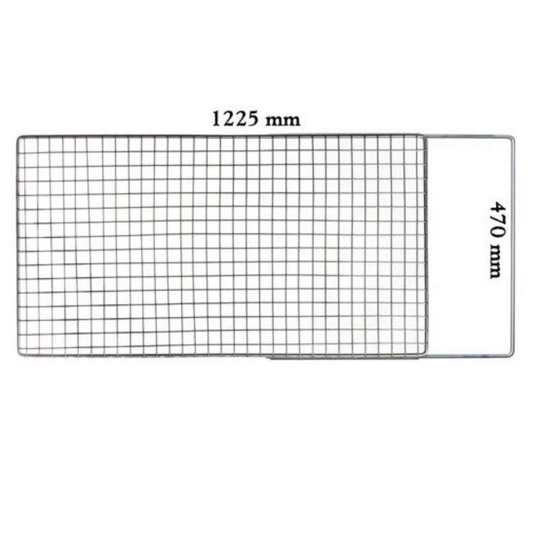 Flat Braai Grid (Extendable) - Stainless Steel