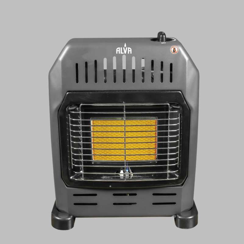 Alva Single Panel Indoor Gas Heater Small | GH301