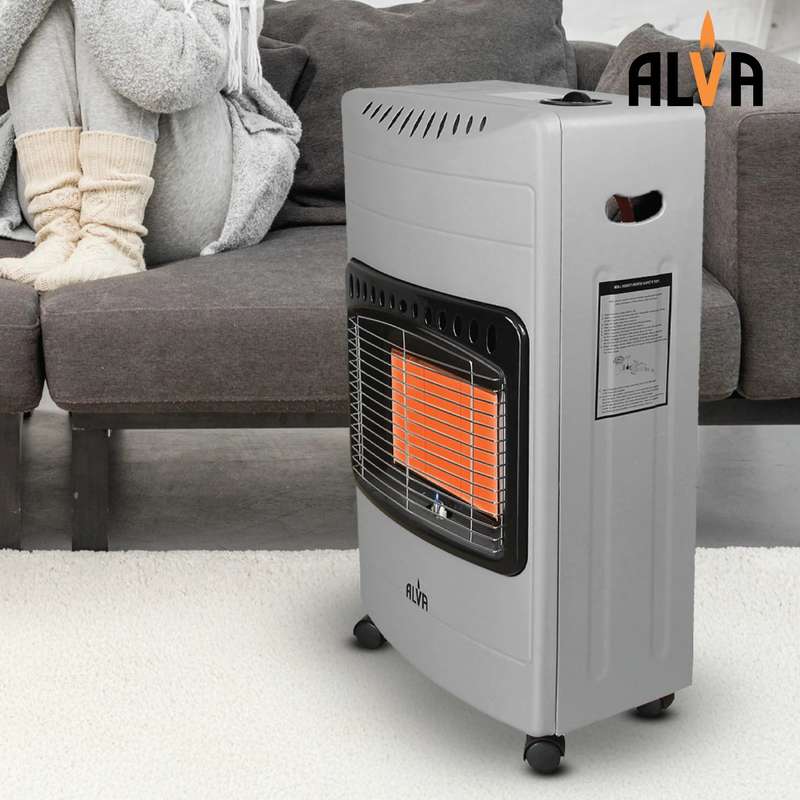Alva 3 Panel Luxurious Infrared Radiant Indoor Heater Grey | GH321