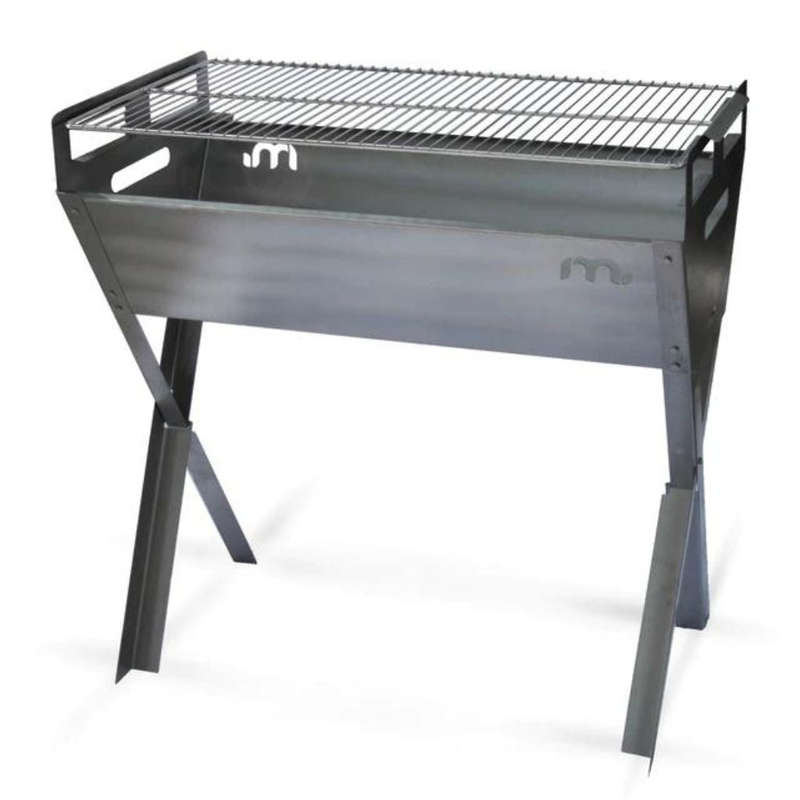 Heritage Series 900 Stainless Steel Crossover Freestanding Charcoal Braai | FSBS004