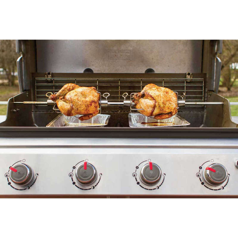 Weber Stainless Steel Rotisserie 4b/6b Gas | 7655