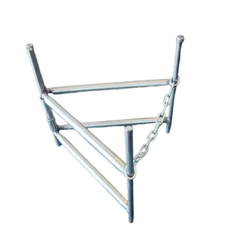 Mini Multilevel Telescopic Grid / Rib / Potjie Stand - Stainless Steel