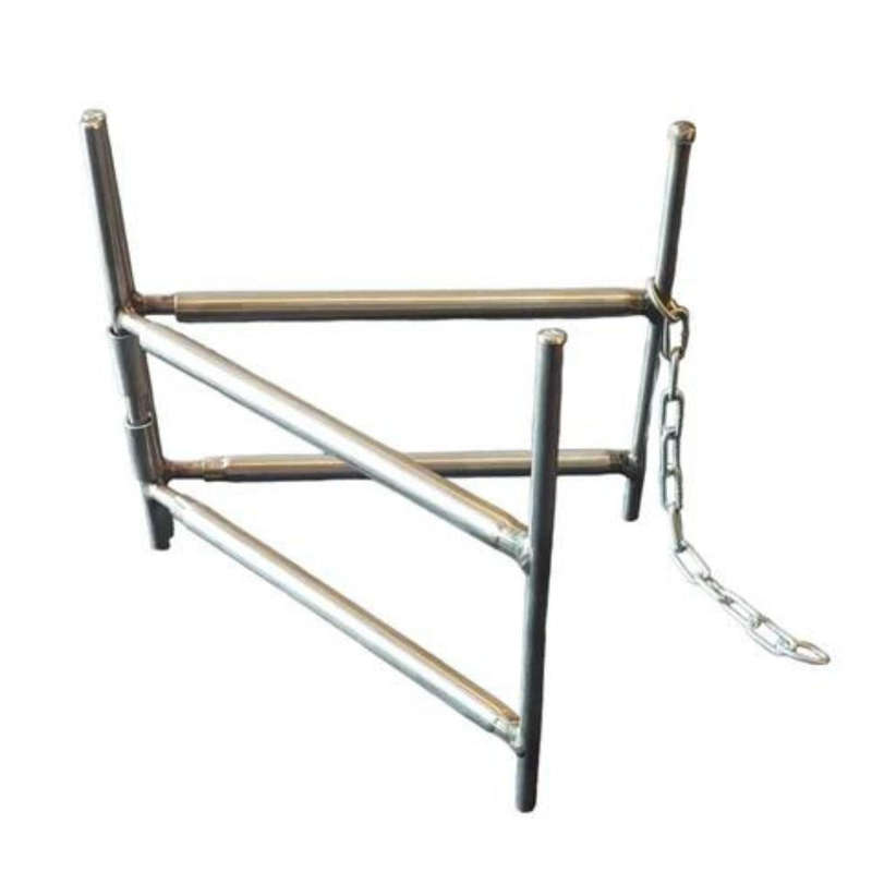 Mini Multilevel Telescopic Grid / Rib / Potjie Stand - Stainless Steel