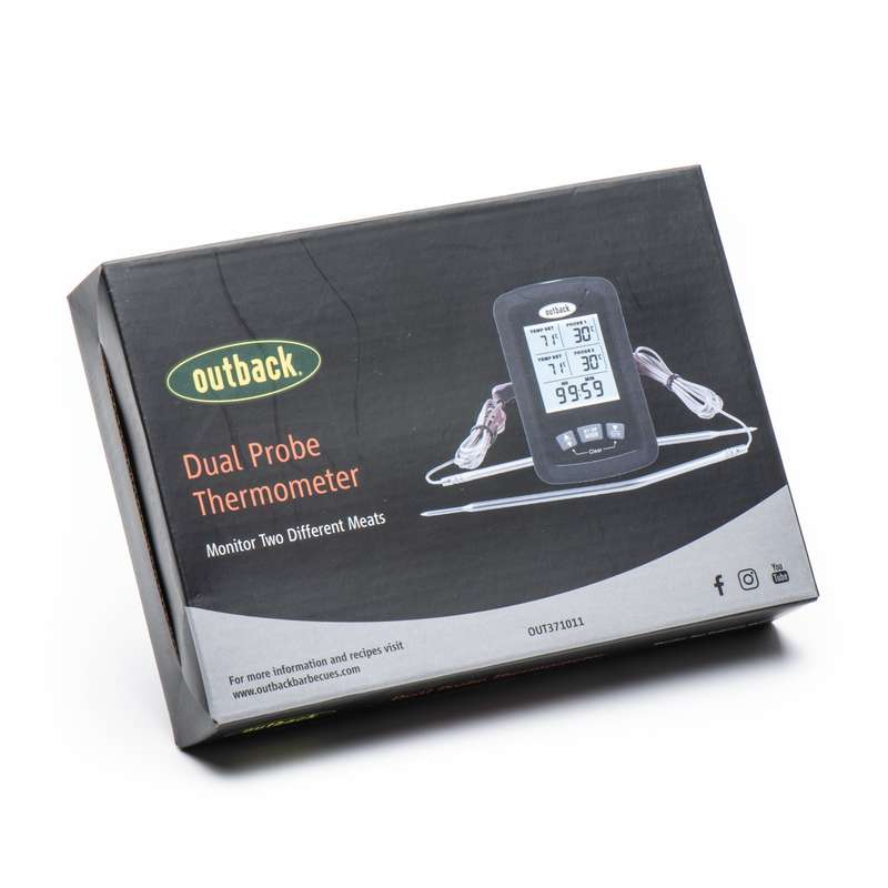 Dual Probe Thermometer With Alarm | OUT371011