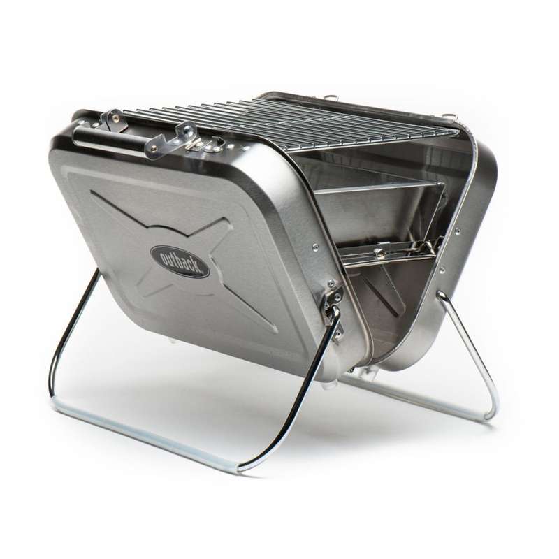 Outback Portable S/Steel (Briefcase Style) Charcoal Braai | OUT371036
