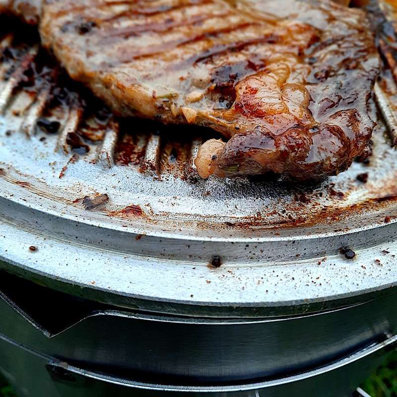 PotjieKing Alu-alloy Double Sided Griddle/Skottel Plate