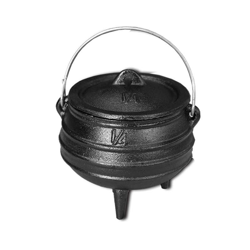 Mini 1/4  Cast Iron Potjie | ACW-P14