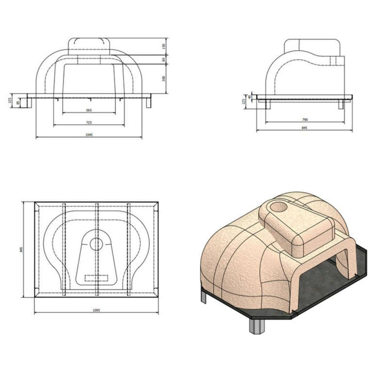 Jetmaster Premio Pizza Oven - Gas