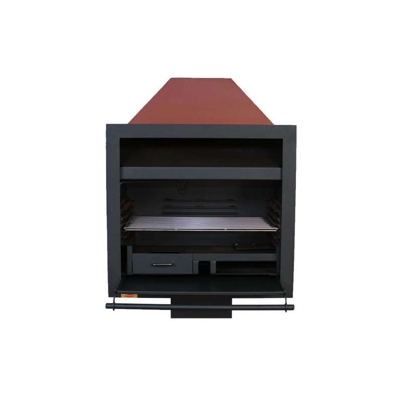 JetMaster ProBraai Elite Mild Steel Built-in Braai