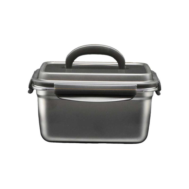 Versatile Food Storage Stainless-Steel Braai Bak - Durable lid included. - Various sizes