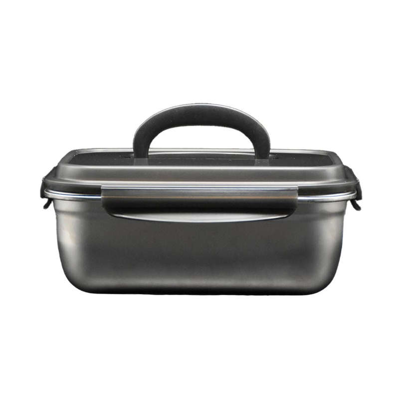 Versatile Food Storage Stainless-Steel Braai Bak - Durable lid included. - Various sizes