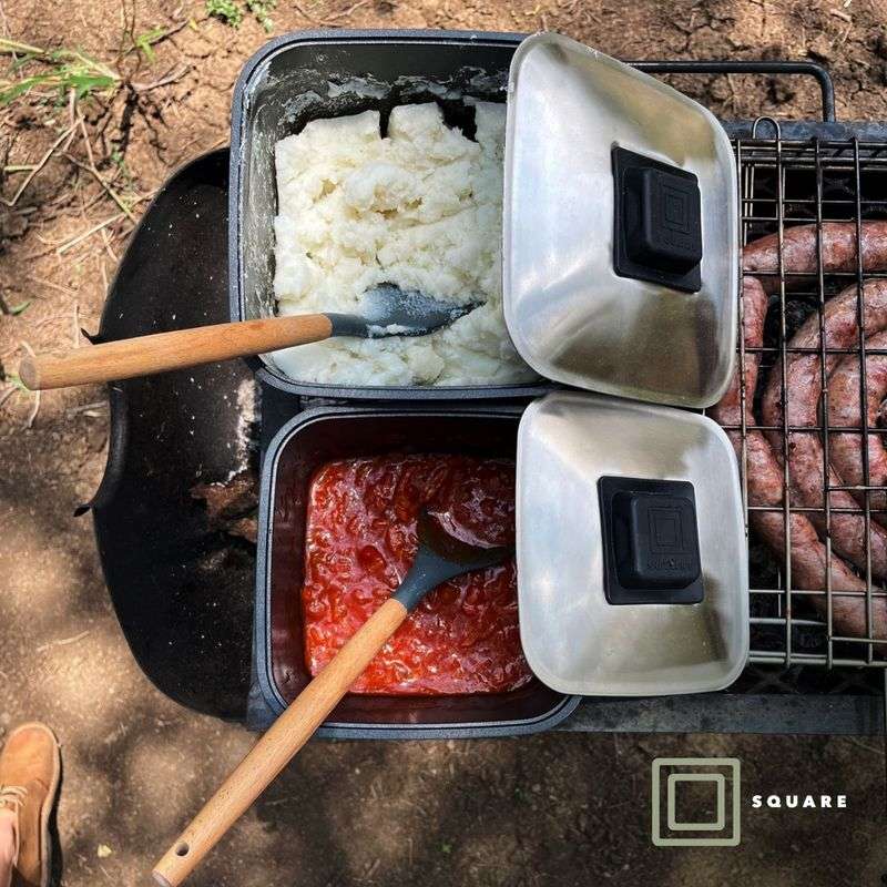 Square Pot set
