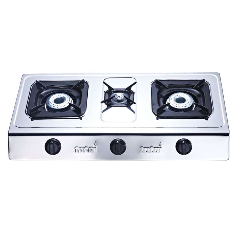 TOTAI 3 Burner Gas Stove - Auto Ignition