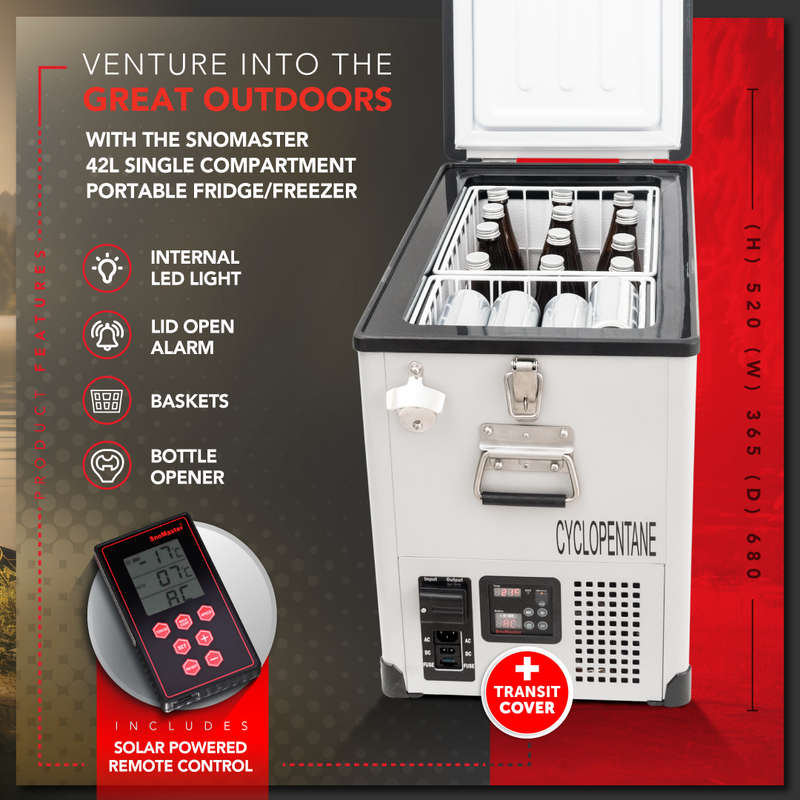 42L Single Compartment Portable Fridge | SMDZ-TR42
