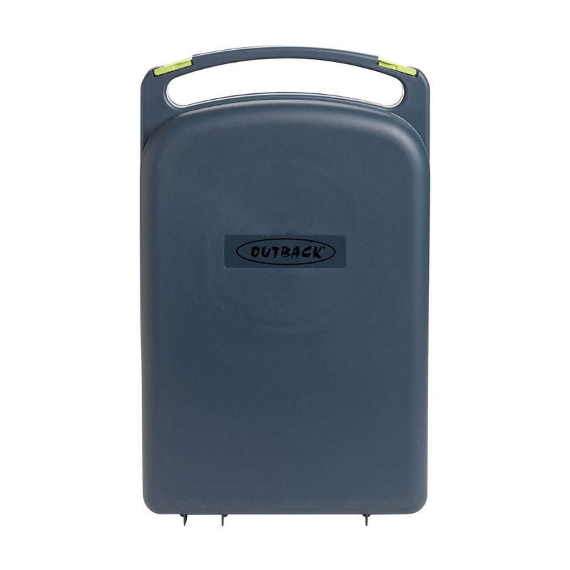 Outback U BBQ/Braai Grill & Plate Combo with FREE compact carry case | OUT370099