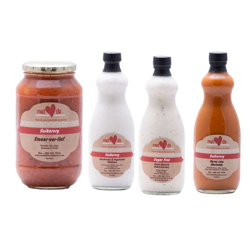 All Purpose Sugar-Free Marinade and Sauce Assortment - With Love (Met Liefde)
