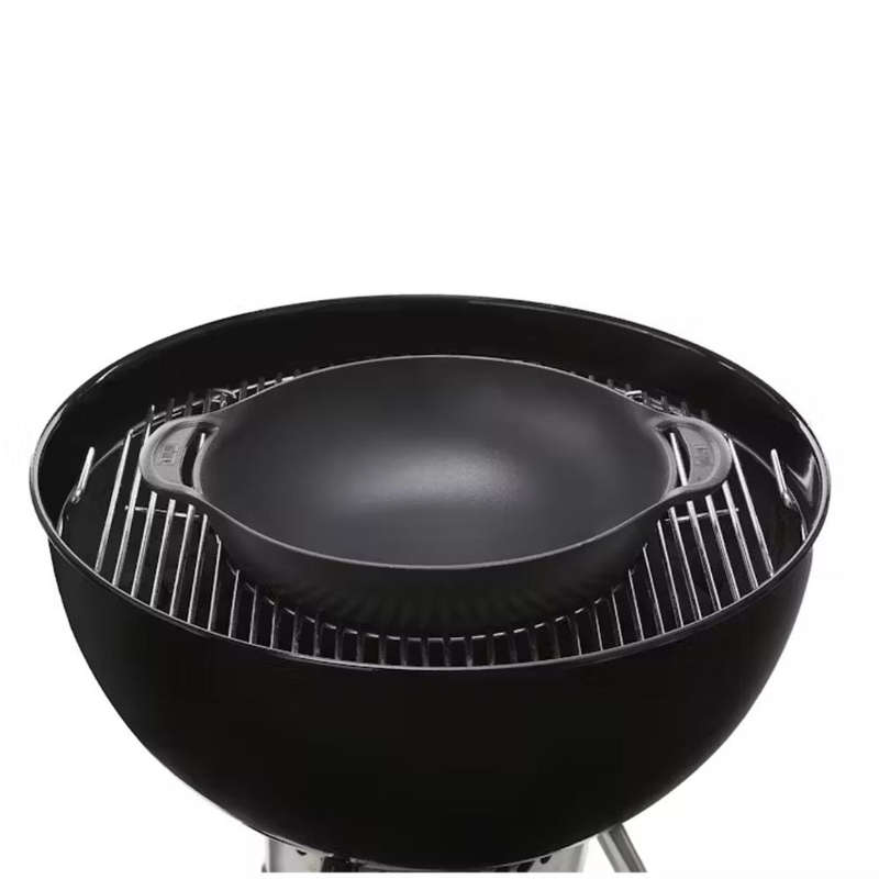 Weber Crafted Wok And Steamer (Cast Iron) 7607