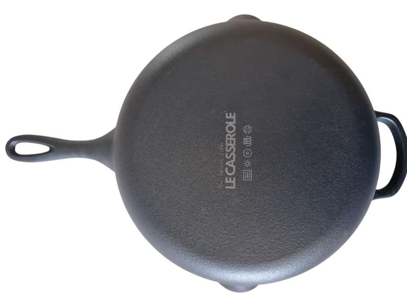 Enamel Coated Skillet Pan | SPBLK28