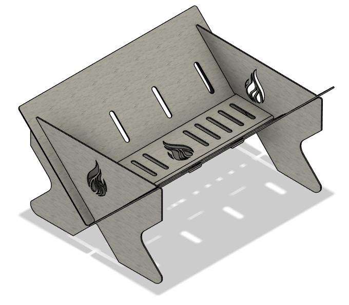 Stainless Steel (3CR12) Portable Braai Set | IMP002