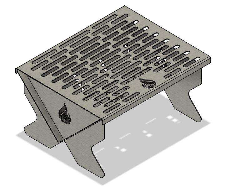 Stainless Steel (3CR12) Portable Braai Set | IMP002