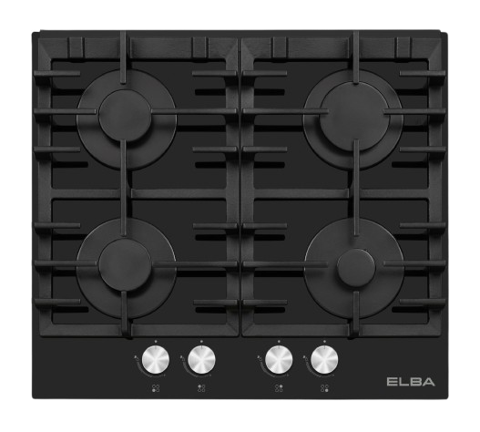 ELBA 60CM 4 BURNER GAS ON GLASS