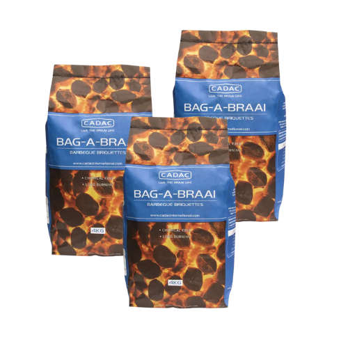 CADAC 3 x Bag A Braai Charcoal Briquette | 98180
