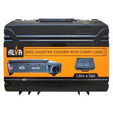 Alva Mini BBQ Braai with Free Travel Case - Butane Canister