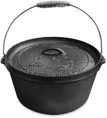 Dutch Oven 9QT Pre-Seasoned | P92L-09
