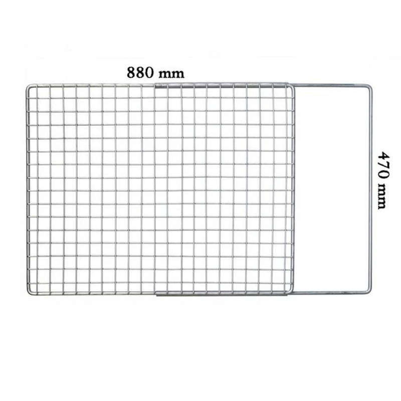 Flat Braai Grid (Extendable) - Stainless Steel