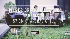 Weber Original Kettle One Touch 57 PREMIUM, Black | 1421004