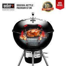 Weber Original Kettle One Touch 57 PREMIUM, Black | 1421004
