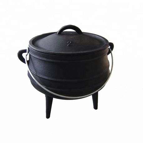 Totai Cast Iron Potjie With Lid No 2