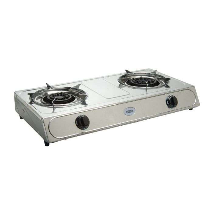 2 Plate S/S Stove Without Hose and Regulator | 193E-10-ZA