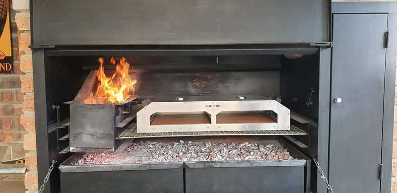 CAM Stainless Steel  Double Pizza Oven | EFPB 013