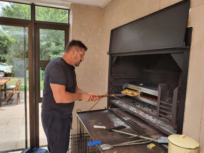 CAM Stainless Steel  Double Pizza Oven | EFPB 013