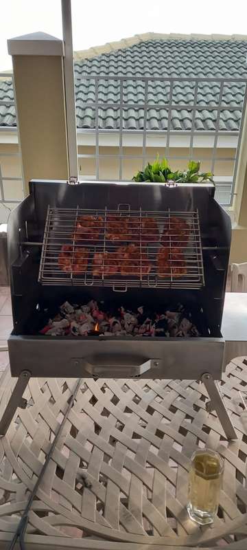 Stainless Steel Tasbraai (Suitcase Braai) | cam01