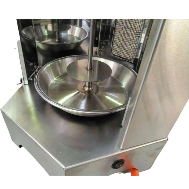 Vertical Spit Gas Grill - Stainless Steel | Cam02