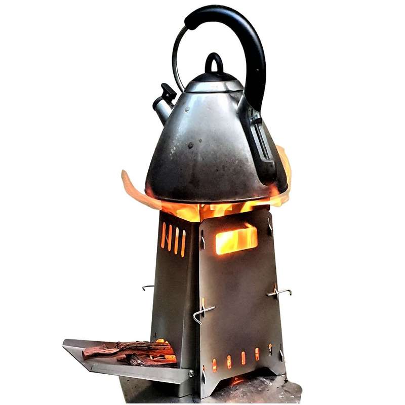 CAM Flat Pack Stainless Steel Rocket Stove | EFPB 012