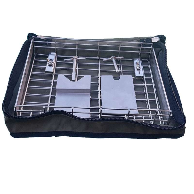 Madkon Ammo Box Braai Flat Basket Rotisserie