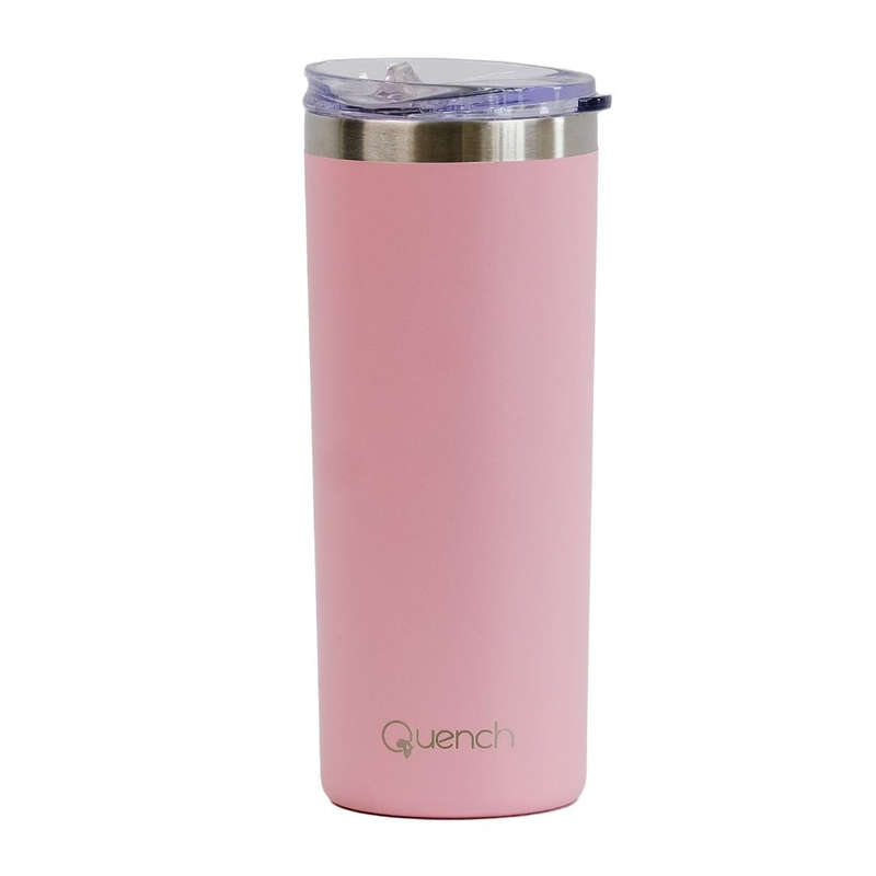 Quench Double Wall Stainless Steel Travel Buddy - 500ml - Various Colours