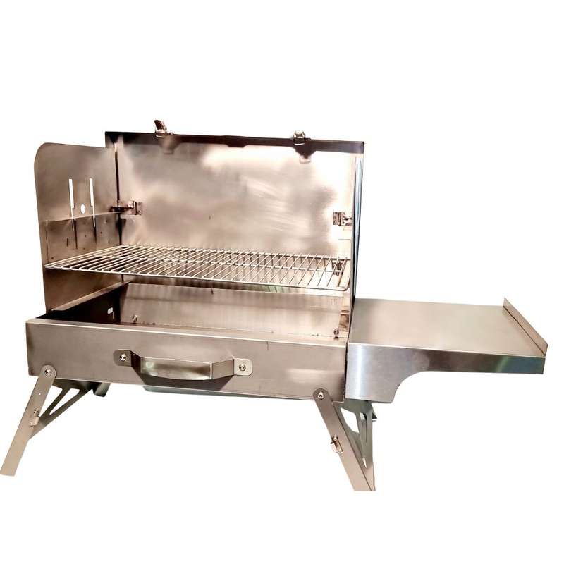 Stainless Steel Tasbraai (Suitcase Braai) | cam01
